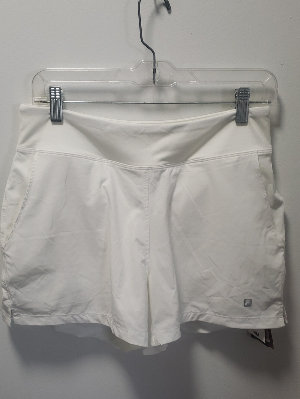 FILA Women'Small Athletic Shorts in White Size Small NWT